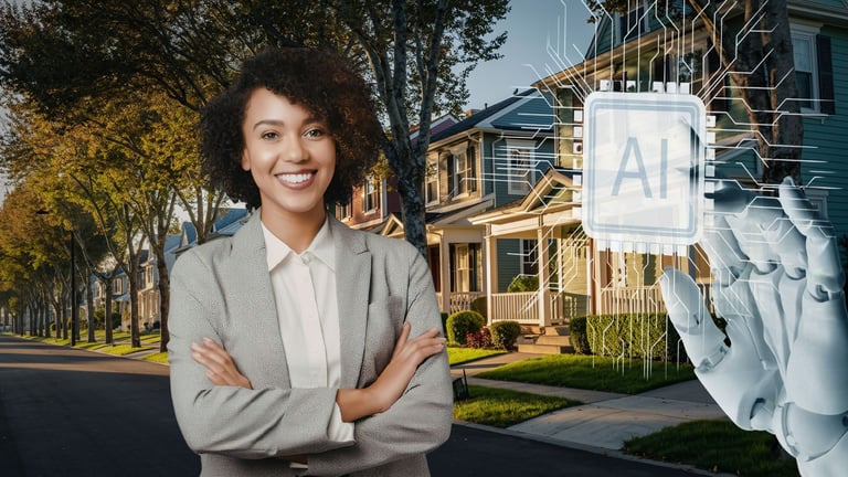 Real estate agent collab with Ai